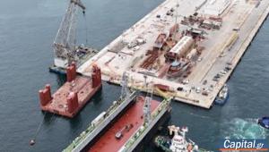 Εισροή υδάτων σε δεξαμενόπλοιο στη ναυπηγοεπισκευαστική Περάματος