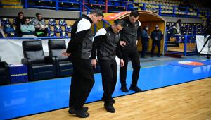 Περιστέρι – Σαραγόσα: Αναβλήθηκε το παιχνίδι του Europe Cup επειδή έσταζε η οροφή του γηπέδου