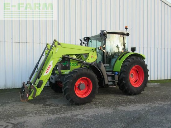 Tractor agrícola - Claas - arion 430 panoramic + fl 100 c