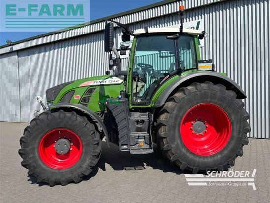 Tractor agrícola - Fendt - 724 vario s4 profi plus