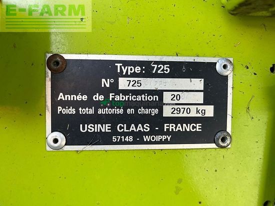 Empacadora gigant - Claas - rollant 250