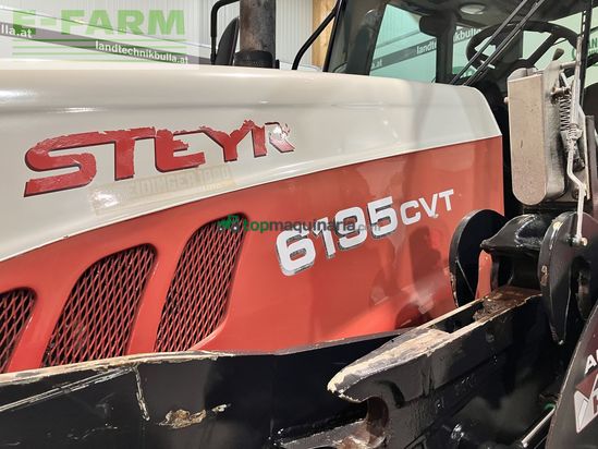Tractor agrícola - Steyr - 6195 cvt profi
