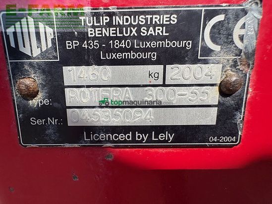 Grada rotativa - Lely - tulip rotera 300-55 met packerrol