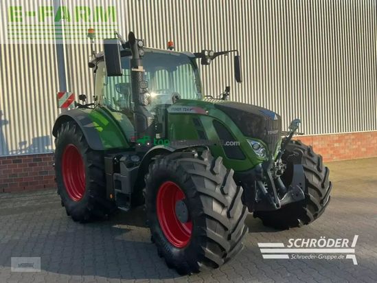 Tractor agrícola - Fendt - 724 vario s4 profi plus