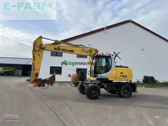 Excavadora - New Holland - mh 5.6 inkl. grabenlöffel, tieflöffel