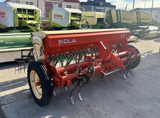 Sembradora en línea convencional - Sola - supersem 888