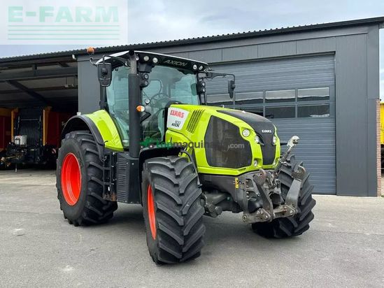 Tractor agrícola -  - claas axion 800 hexashift cebis