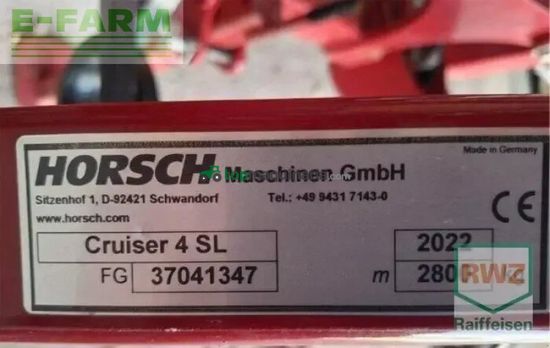 Cultivador - Horsch - cruiser 4sl