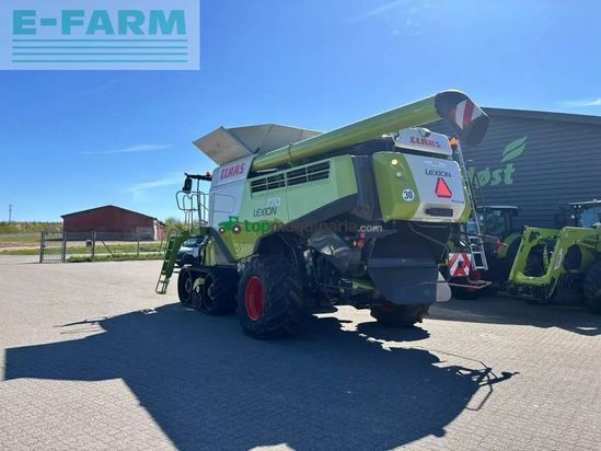 Cosechadora de Cereal - Claas - lexion 770 terratrac