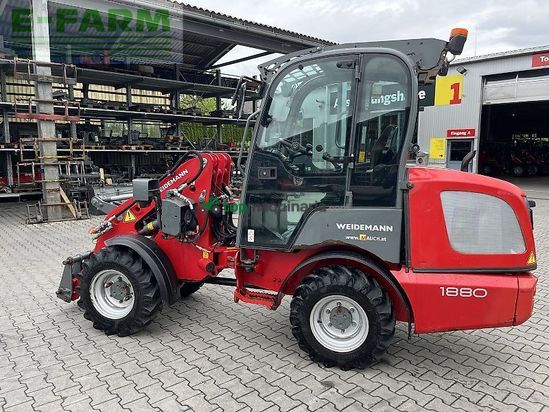 Minicargadora - Weidemann - 1880 kabine mit 30km/h + highflow