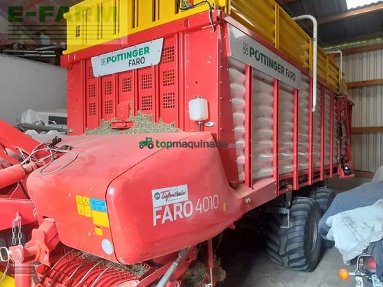 Remolqu agrícola -  - pöttinger faro 4010