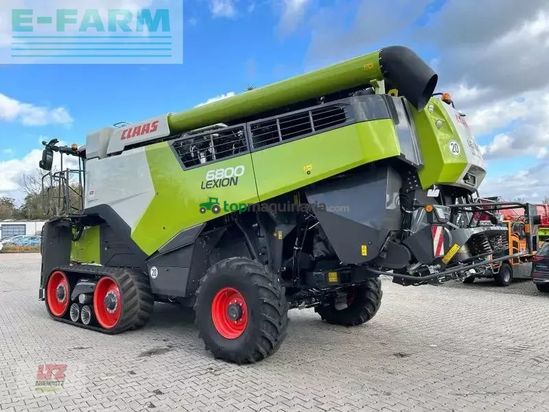 Cosechadora de Cereal - Claas - lexion 6800 tt e5 claas mähdre