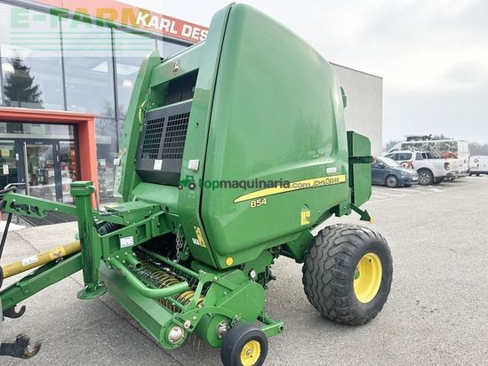 Empacadora gigant - John Deere - 854 premium rundballenpresse