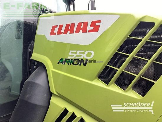Tractor agrícola - Claas - arion 550 cmatic
