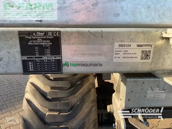 Remolqu agrícola - Fliegl - dpw 210 bl ultra ballentransportwagen