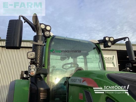 Tractor agrícola - Fendt - 718 vario s4 profi plus