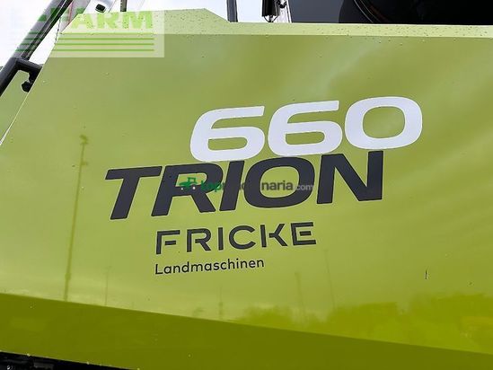 Cosechadora de Cereal - Claas - trion 660