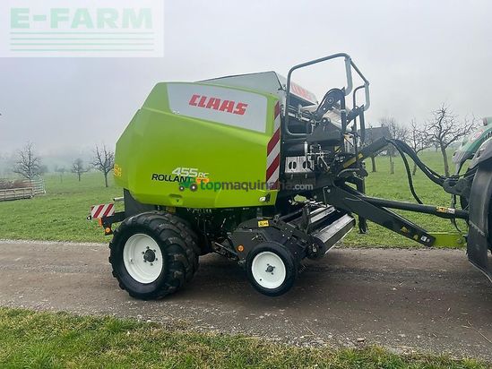 Empacadora gigant - Claas - claas 455 rc mit folienbindung