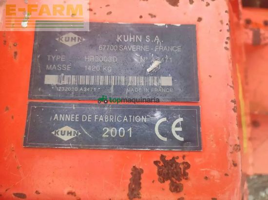 Grada rotativa - Kuhn - hr 3003