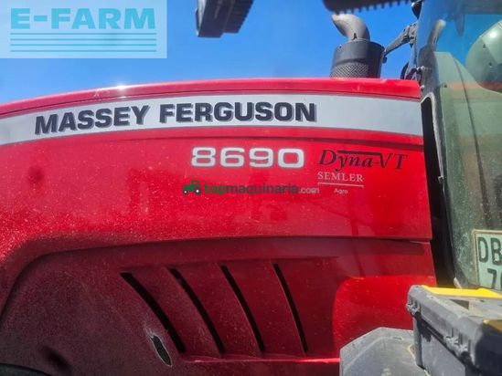 Tractor agrícola - Massey Ferguson - 8690 dyna vt