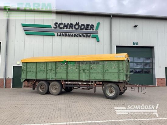 Remolqu agrícola -  - ackermann-frühauf 22t plattformwagen