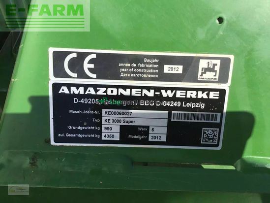 Grada rotativa - Amazone - ke 3000 super