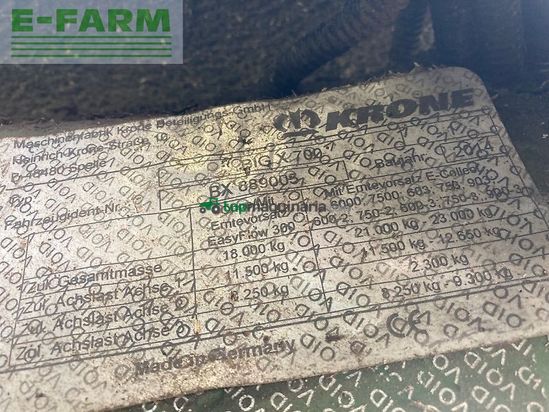 Cosechadora de Cereal - Krone - big x 700