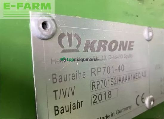 Empacadora gigant - Krone - comprima v 180