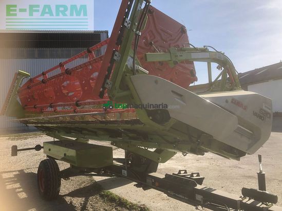Cabezal - Claas - v 620 mit wagen