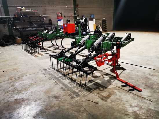 Cultivador a 6 metros con intercepas
