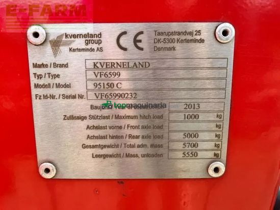 Rastrillo -  - kverneland taarup 95150c