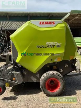 Empacadora gigant - Claas - rollant 520 rc