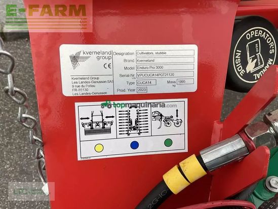 Cultivador - Kverneland - enduro pro 3000
