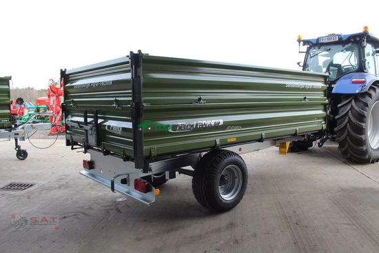 Volquet - Fliegl - einachs-dreiseitenkipper edk 60 fox