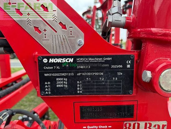 Cultivador - Horsch - cruiser 7 xl