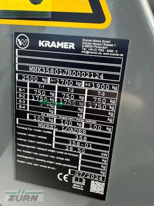 Minicargadora - kramer - kl14.5