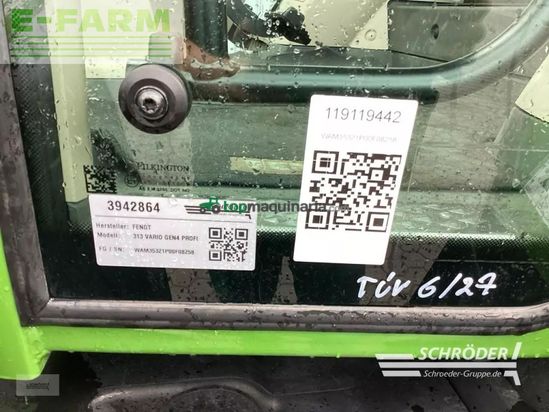 Tractor agrícola - Fendt - 313 vario gen4 profi