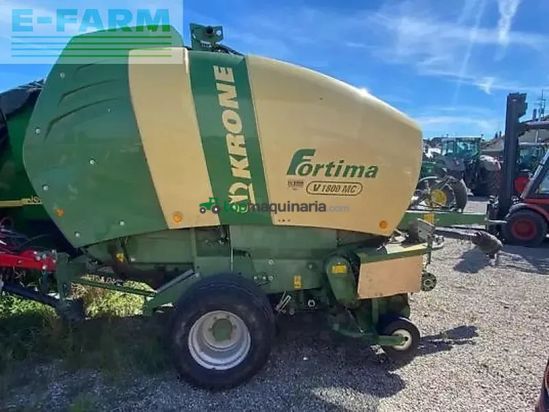 Empacadora gigant - Krone - fortima v1800mc
