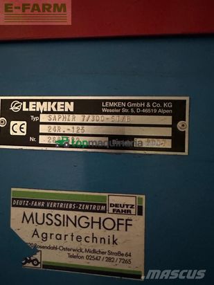 Sembradora - Lemken - saphir 7/300-st/b