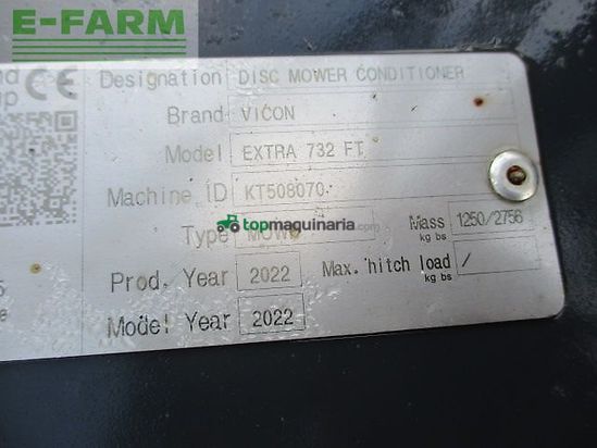 Cortacésped manual - Vicon - extra 732 ft