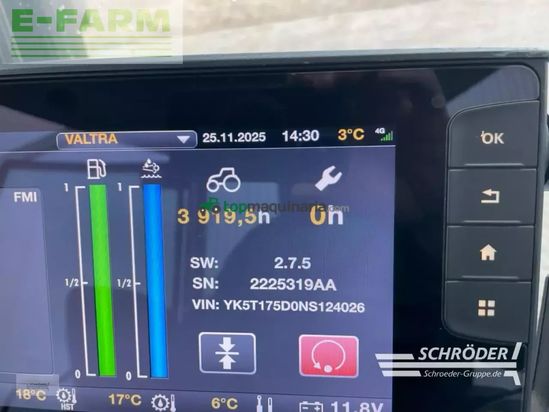 Tractor agrícola - Valtra - t 175 ed smarttouch | rtk | unlimited