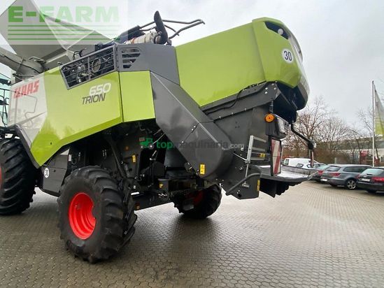 Cosechadora de Cereal - Claas - trion 650 mit vario 770