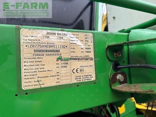 Cosechadora de Cereal - John Deere - 7750 i