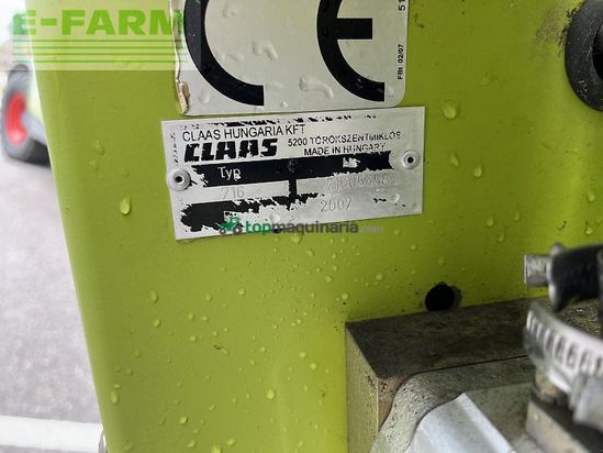 Cabezal - Claas - vario 750