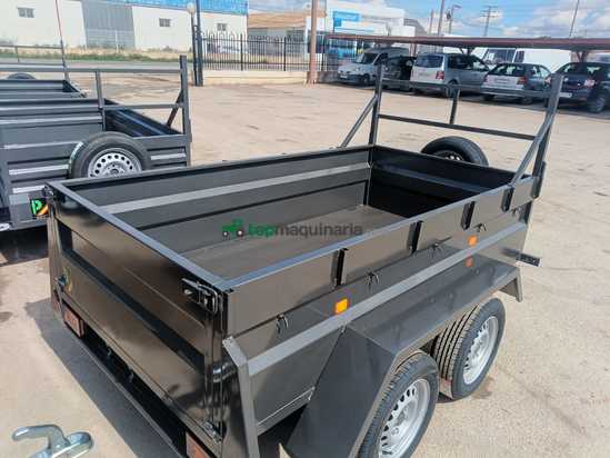 Remolque caja fija 2400x1400x500 de 2 ejes