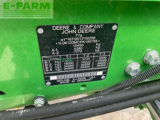 Tractor agrícola - John Deere - 6120m