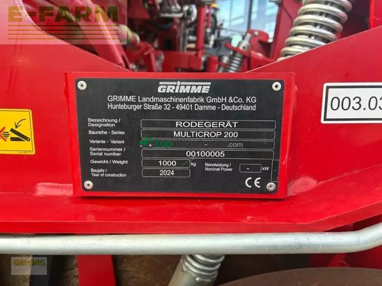 Cosechadora - arrancadora de patata - Grimme - evo 280