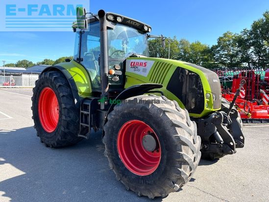 Tractor agrícola - Claas - axion 840 cebis hexa, fkh + fzw