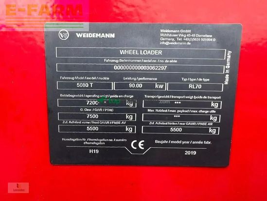 Telescopica - Weidemann - 5080 t