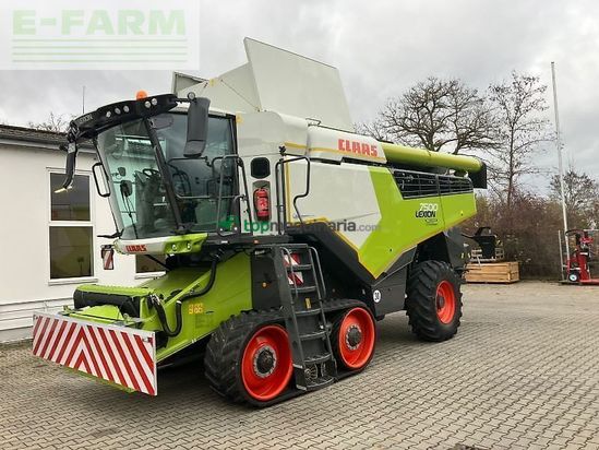 Cosechadora de Cereal - Claas - lexion 7500 tt